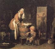 Women washing clothes Jean Baptiste Simeon Chardin